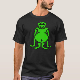 外国のクモザルの神 Tシャツ