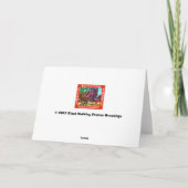 外国のクリスマスの挨拶 シーズンカード (裏面)