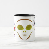 外国のコーヒー・マグ マグカップ (中央)