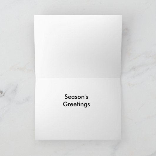 外国のサイエントロジストのクリスマスカード シーズンカード (内部)