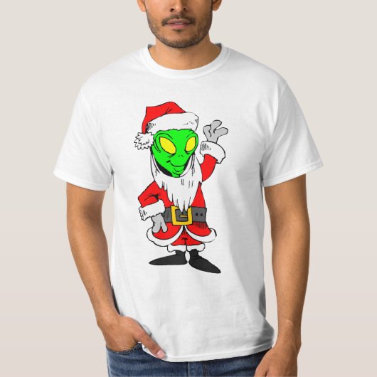 外国のサンタクロース Tシャツ (正面)