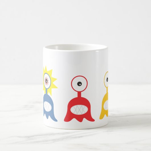 外国のスラグマグ コーヒーマグカップ (中央)