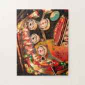 外国のトランプのポーカーピンボールパズル ジグソーパズル (縦)