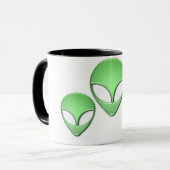 外国のトリオの陶磁器のコーヒー・マグ マグカップ (正面左)