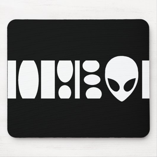 外国のバーコード! マウスパッド (正面)