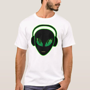 外国のヘッドホーンのTシャツ Tシャツ