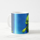 外国のマグ コーヒーマグカップ (正面左)