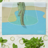 外国の外転の外傷の台所タオル キッチンタオル (折り畳み)