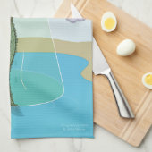 外国の外転の外傷の台所タオル キッチンタオル (四つ折り)