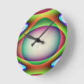 外国の宇宙船の柱時計 ラウンド壁時計 (傾斜)