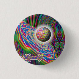 外国の宇宙船ボタン 缶バッジ