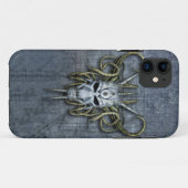 外国の戦士のマスク Case-Mate iPhoneケース (裏面(横))