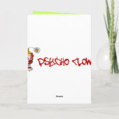 外国の挨拶状 カード (裏面)