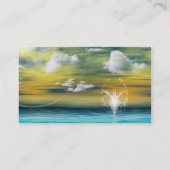 外国の日の出 名刺 (裏面)