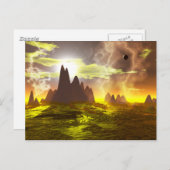 外国の海 ポストカード (正面/裏面)