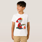 外国の消防士 Tシャツ (正面フル)