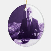 外国の監視TVのオーナメントは振れます! セラミックオーナメント (左)