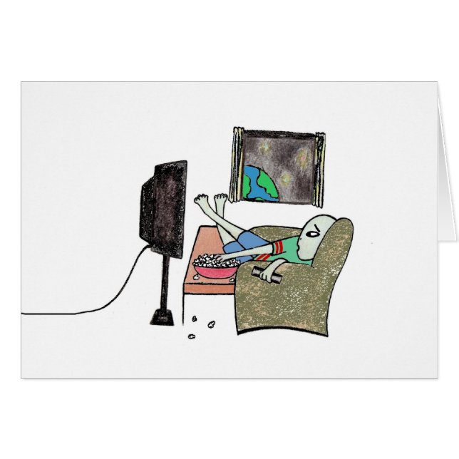 外国の監視TV (正面横)