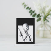 外国の調査 名刺 (スタンド正面)