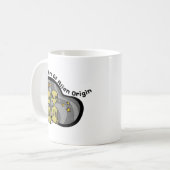 外国の起源 コーヒーマグカップ (正面左)