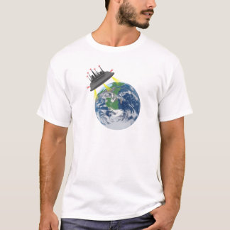 外国の避難者のTシャツを拒否して下さい Tシャツ