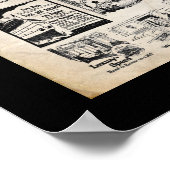 外国への理想的クルーズ ポスター (角)