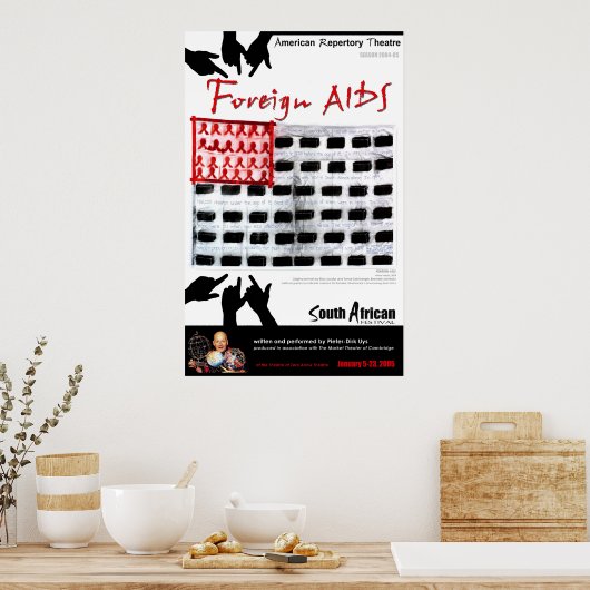 外国エイズ ポスター (キッチン)