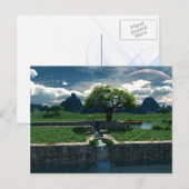 外国オアシスはがき ポストカード (正面/裏面)