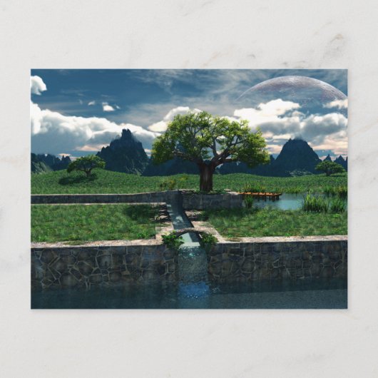 外国オアシスはがき ポストカード (正面)