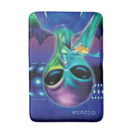 外国中型のバス・マットはあなたのパーティーに私を連れて行きます バスマット (正面縦)