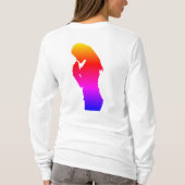 外国人のティー Tシャツ (裏面)