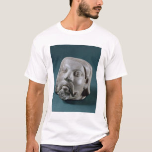 外国人の磨かれた砂岩頭部、Sarnath、第3 Tシャツ