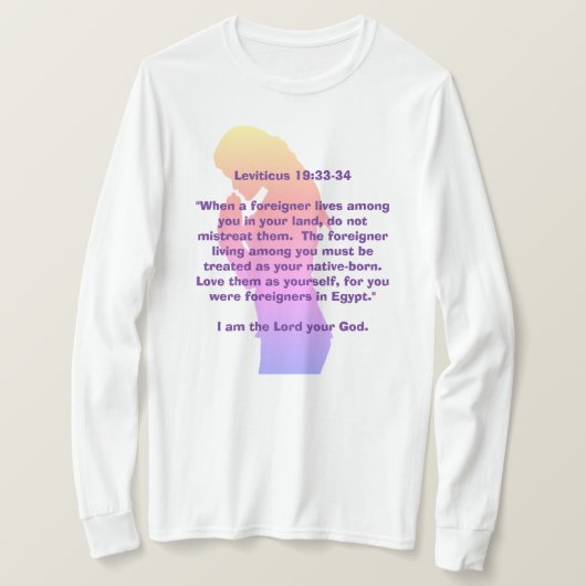 外国人ティー Tシャツ (デザイン正面)