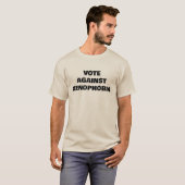 外国人排斥Tシャツに反対する Tシャツ (正面フル)