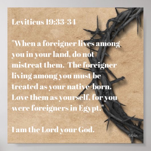 外国人 ポスター (正面)