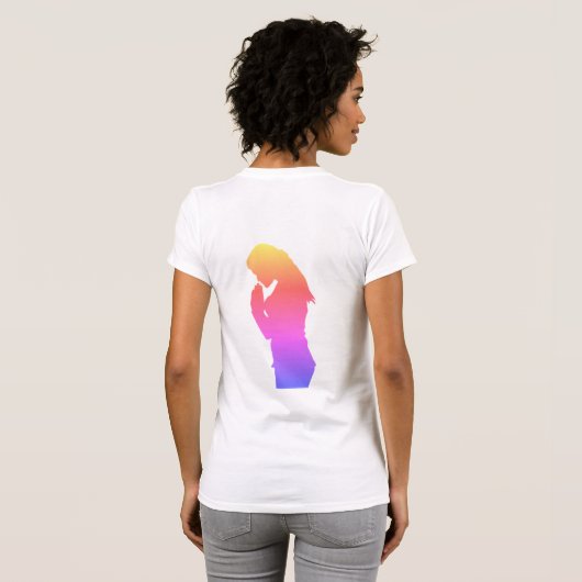 外国人Tee Tシャツ (裏面フル)