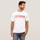 外国代理人ロシアの、 Tシャツ (正面フル)