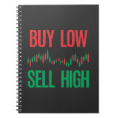 外国株式取引市場日取引業者投資家 ノートブック (正面)