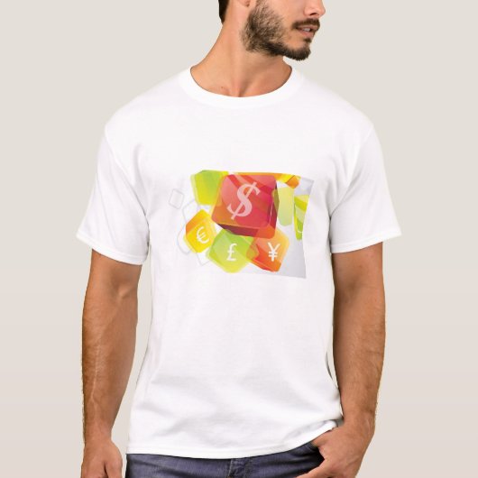 外国為替のTシャツ Tシャツ (正面)