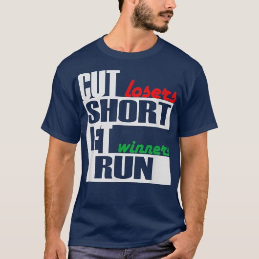 外国為替取引または株式取引業者の取引引用文 Tシャツ (正面)