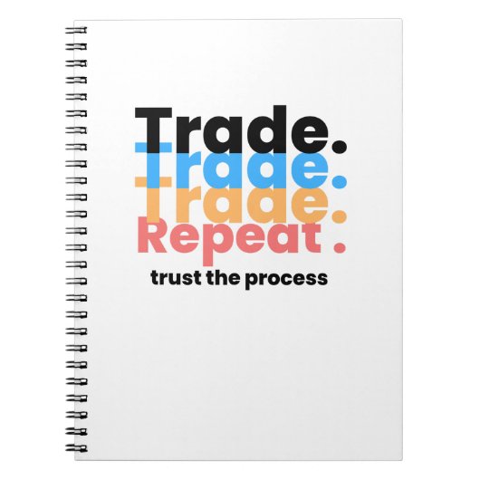 外国為替取引プロセス ノートブック (正面)