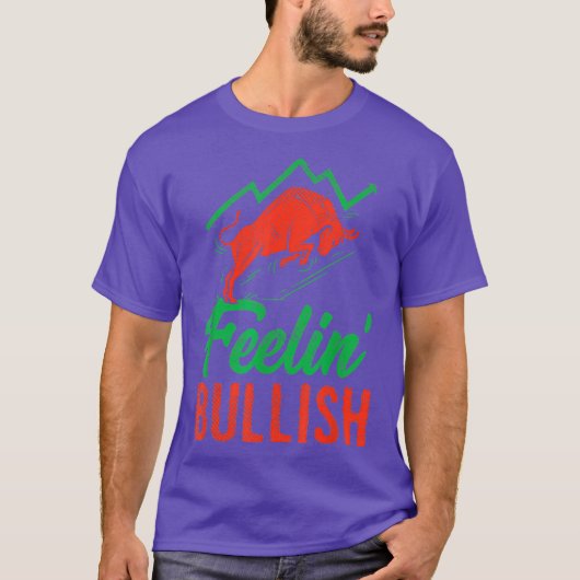 外国為替相場の強気見通し Tシャツ (正面)