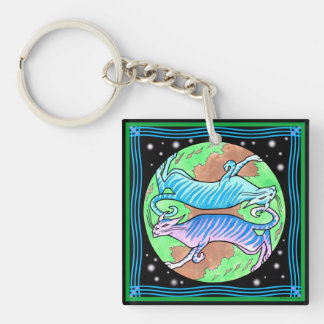 "外国猫" Keychain キーホルダー