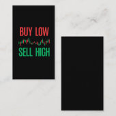 外国証券取引市場デートレーダー投資家 名刺 (正面/裏面)