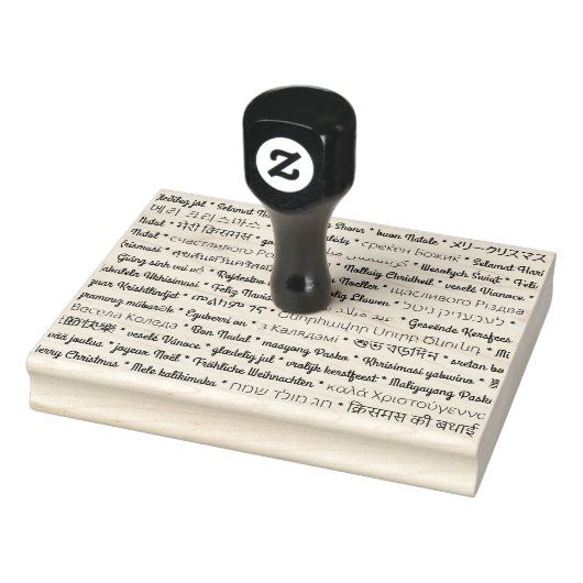 外国語でクリスマスを楽しむ ラバースタンプ (スタンプ)