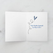 外国語で感謝 サンキューカード (内部)