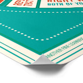 外国語の教室の話ポスター（など） ポスター (角)