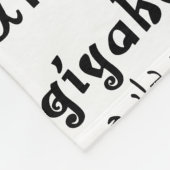 外国語を愛する毛布 フリースブランケット (角)