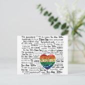 外国語を愛する ポストカード (スタンド正面)