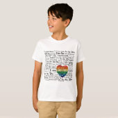 外国語を愛する Tシャツ (正面フル)